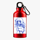 Металлическая бутылка 400 мл UV-DTF