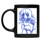 Кружка цветная UV-DTF