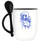 Кружка с ложкой