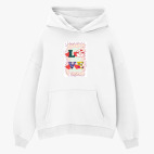 Толстовка худи оверсайз