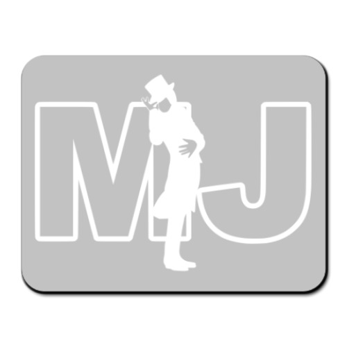 Коврик для мыши с принтом 'Letters&Man'