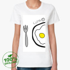 Женская футболка органик