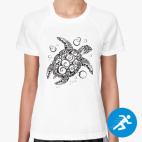 Женская спортивная футболка