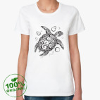 Женская футболка органик