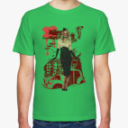 Девушка в стиле милитари