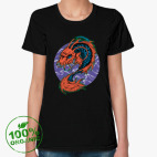 Женская футболка органик