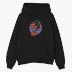 Толстовка худи оверсайз