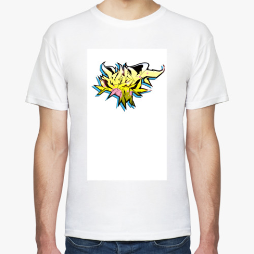 Футболка с принтом граффити