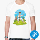 Мужская спортивная футболка