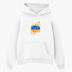 Толстовка худи оверсайз