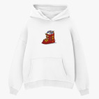 Толстовка худи оверсайз