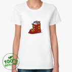 Женская футболка органик