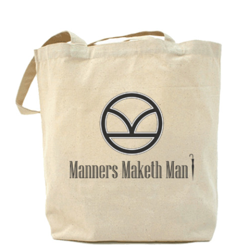 Сумка шоппер с принтом Kingsman