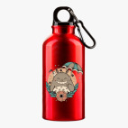 Металлическая бутылка 400 мл UV-DTF