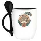 Кружка с ложкой