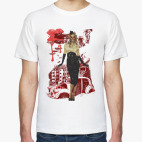 Девушка в стиле милитари