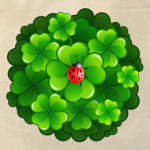 Клевер и коровка