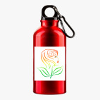 Металлическая бутылка 400 мл UV-DTF