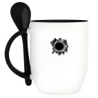 Кружка с ложкой