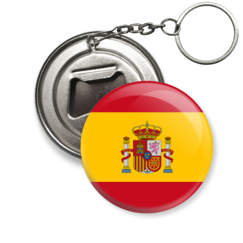 Брелок-открывашка с принтом Испания, Spain