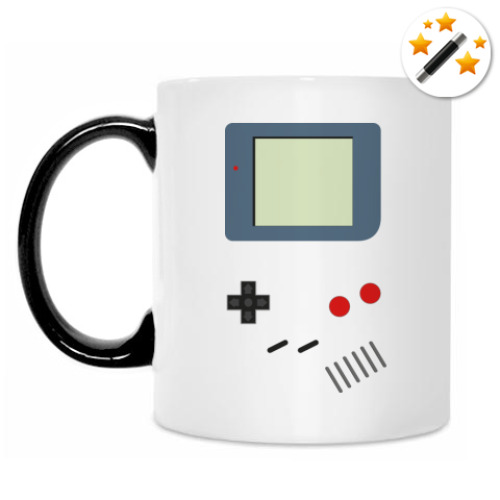 Кружка-хамелеон с принтом Игра