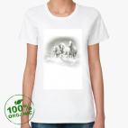 Женская футболка органик