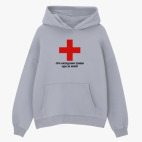 Толстовка худи оверсайз