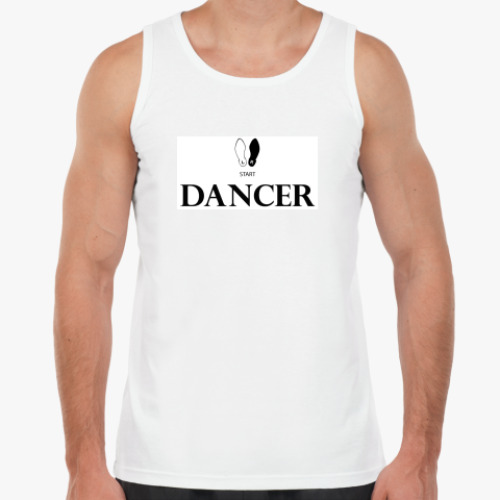 Майка с принтом Dance