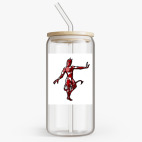 Банка с бамбуковой крышкой