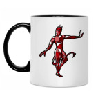 Кружка двухцветная