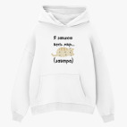 Толстовка худи оверсайз