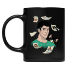 Кружка цветная UV-DTF