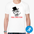 Мужская спортивная футболка