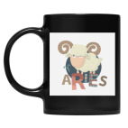 Кружка цветная UV-DTF