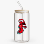 Банка с бамбуковой крышкой