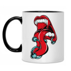 Кружка двухцветная