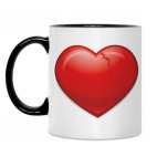 Кружка двухцветная