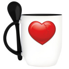 Кружка с ложкой