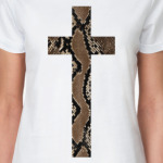 крест с текстурой 'Питон'