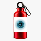 Металлическая бутылка 400 мл UV-DTF