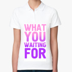 Женская рубашка поло