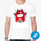 Мужская спортивная футболка