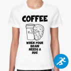 Женская спортивная футболка