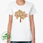 Женская футболка органик