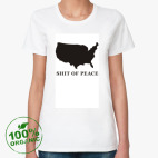 Женская футболка органик