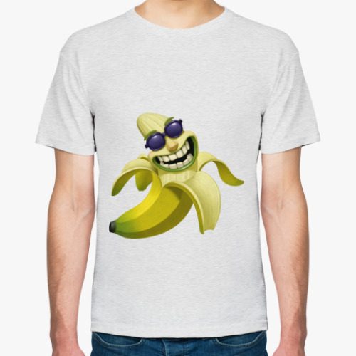 Футболка с принтом  Весёлый банан