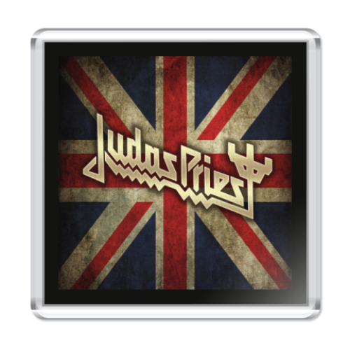 Магнит с принтом Judas Priest