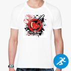 Мужская спортивная футболка