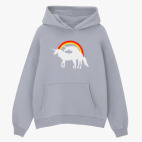 Толстовка худи оверсайз