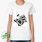 Женская футболка органик